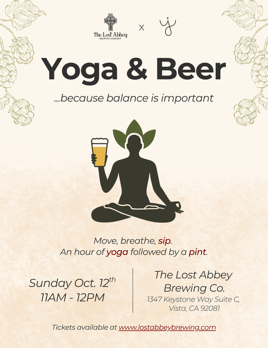 Yoga & Brews - Sun 10/12 11AM